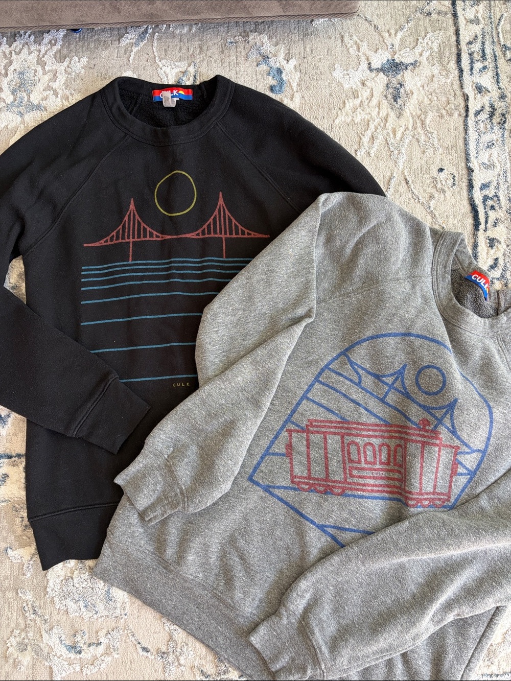 *BUNDLE* CULK SF Crewneck Sweater - San Francisco Graphic Sweatshirts